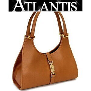 Gucci Jackie handbag brown leather GG